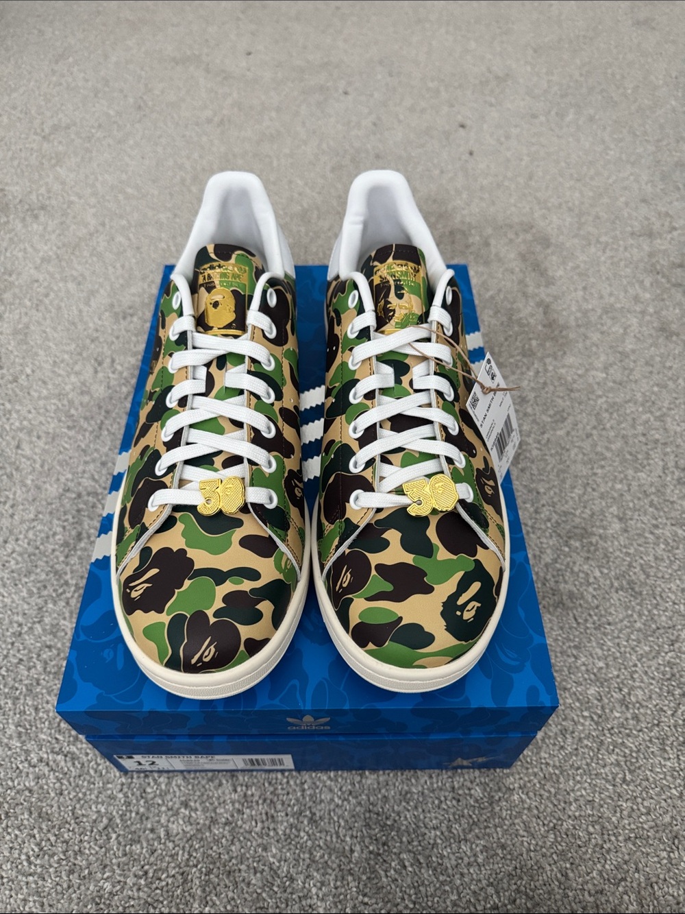 adidas Stan Smith Sneakers - Green Camo